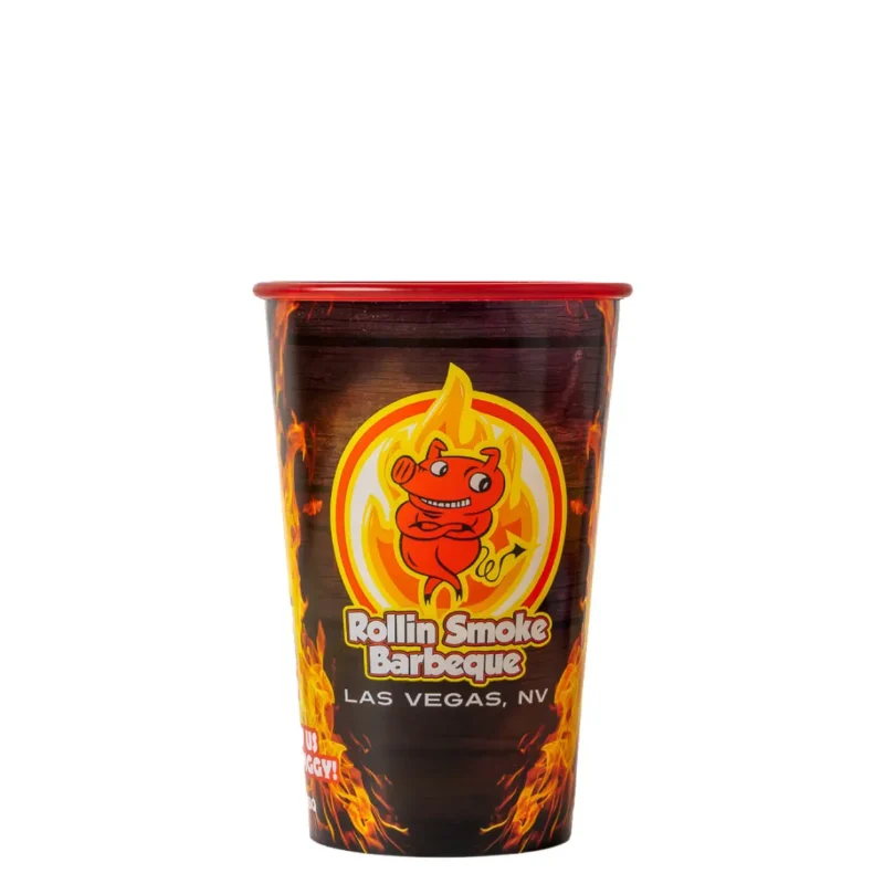 vaso reutilizable 22 oz personalizado para eventos masivos